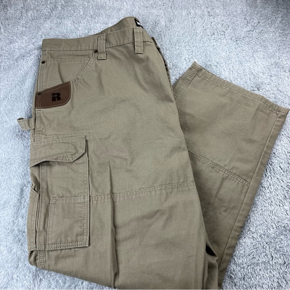 Wrangler Riggs Workwear Ripstop Ranger Utility Cargo‎ Pant Size 46 Bark Color - Picture 13 of 13